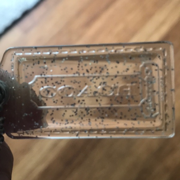 Coach purse charm